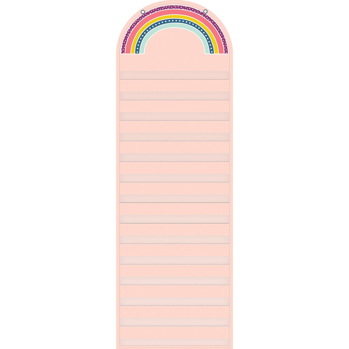 Teacher Created Resources Oh Happy Day Rainbow 14 Pocket Chart - Theme/Subject: Fun - Skill Learning: Rainbow - 1 Each