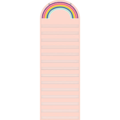 Teacher Created Resources Rainbow Pocket Chart - Fun Skill Learning - Charts & Accessories