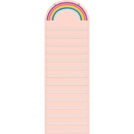 Teacher Created Resources Oh Happy Day Rainbow 14 Pocket Chart - Theme/Subject: Fun - Skill Learning: Rainbow - 1 Each