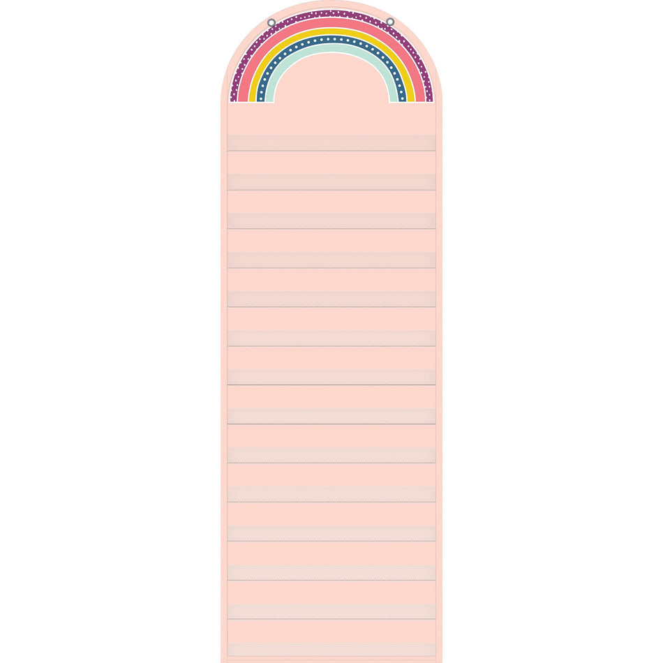 Teacher Created Resources Oh Happy Day Rainbow 14 Pocket Chart - Theme/Subject: Fun - Skill Learning: Rainbow - 1 Each
