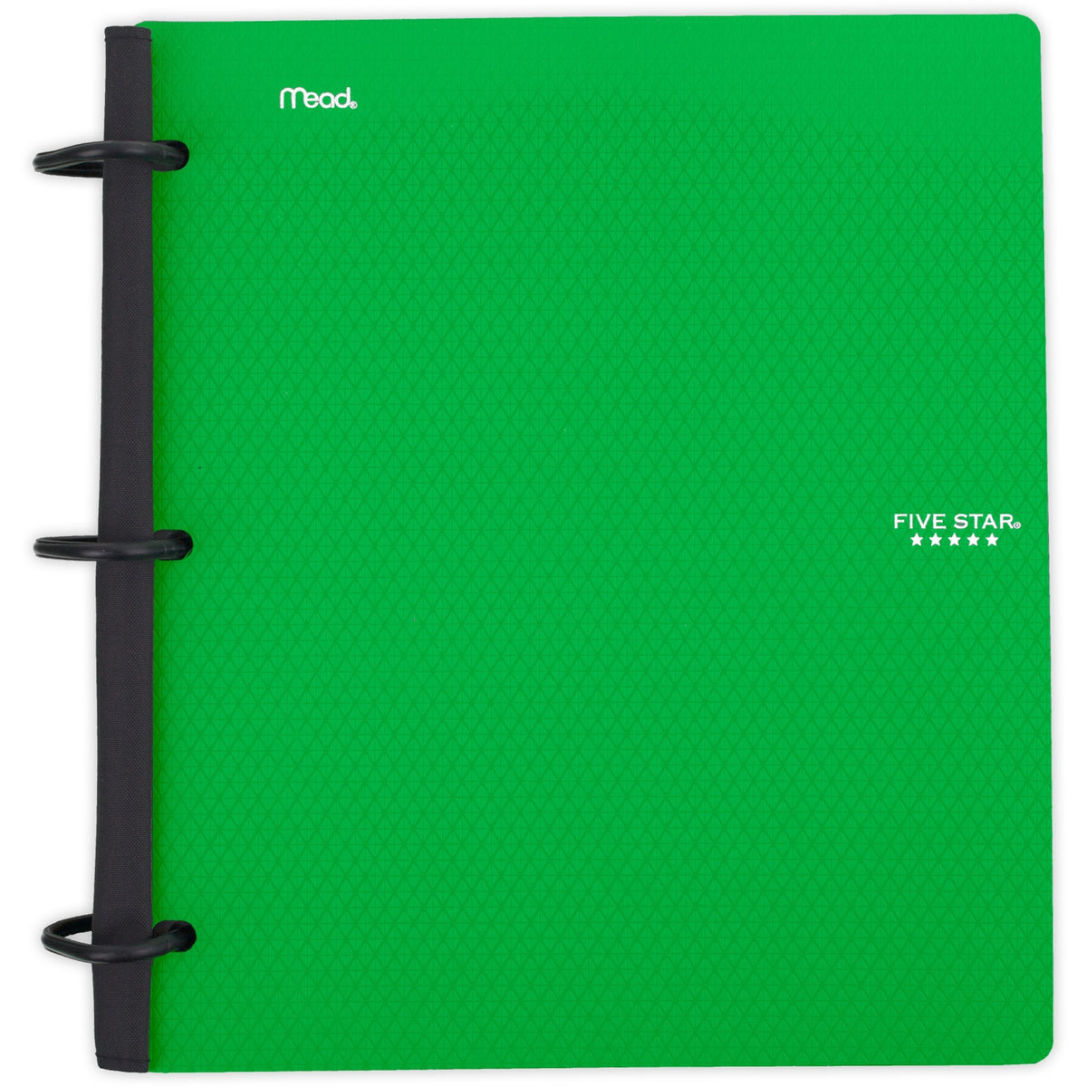 Mead Five Star Flex Hybrid NoteBinder - 1" Binder Capacity - 200 Sheet Capacity - Pocket(s): 2 - 5 Divider(s) - Plastic - Multi-colored - TechLock Ring, Durable, Foldable - 1 Each