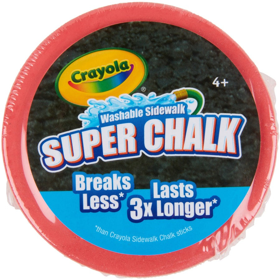 Crayola Outdoor Super Chalk - Assorted - 30 / Carton