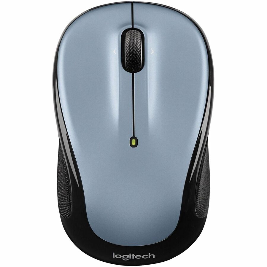 Logitech M325S Wireless Mouse - Optical - Wireless - Radio Frequency - 2.40 GHz - Silver - USB - 1000 dpi - Tilt Wheel - 5 Button(s) - 3 Programmable Button(s) - Small Hand/Palm Size - Symmetrical - 1 Each