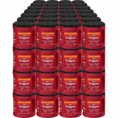 Folgers® Ground Classic Roast Coffee - Medium - 25.9 oz Per Canister - Ground - Rich Aroma - Kosher - 294 / Pallet