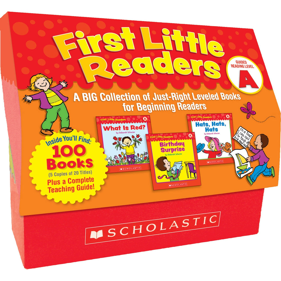Scholastic First Little Readers Books Set Printed Book - 160 Pages - Book - Grade Pre K-2 - 100/Set