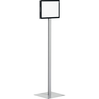 DURABLE Info Basic Floor Stand - Charcoal Gray Display - Racks