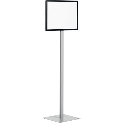 DURABLE Info Basic Floor Stand - Charcoal Gray Display - Racks