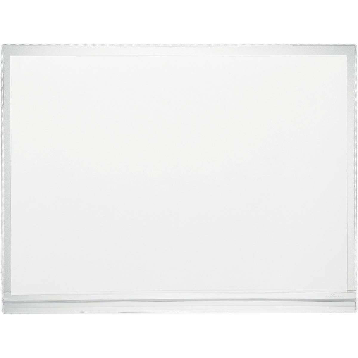 DURABLE Water-Resistant Document Pockets - 13.19" Holding Width x 17.52" Holding Height - Water Resistant, Self-adhesive, Residue-free, UV Resistant, Heat Resistant, Anti-glare, Anti-reflective - Plastic - Transparent - 5 / Pack