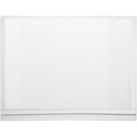 DURABLE Water-Resistant Magnetic Document Pockets - 9.72" Holding Width x 12.80" Holding Height - Water Resistant, Adhesive Backing, Magnetic Strip, Residue-free, UV Resistant, Heat Resistant, Anti-glare, Anti-reflective - Plastic - Transparent - 5 / Pack