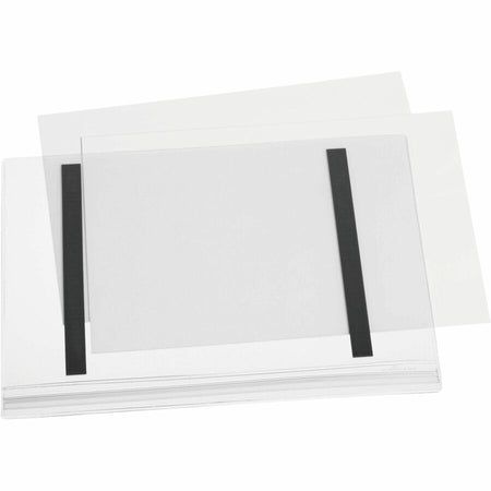 DURABLE Water Resistant Pockets, Letter, Magnetic - 5 PK - Alternate-Image2