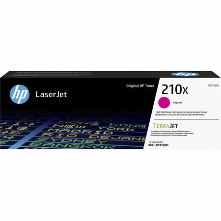HP 210X Original High Yield Laser Toner Cartridge - Magenta - 1 Each - 2000