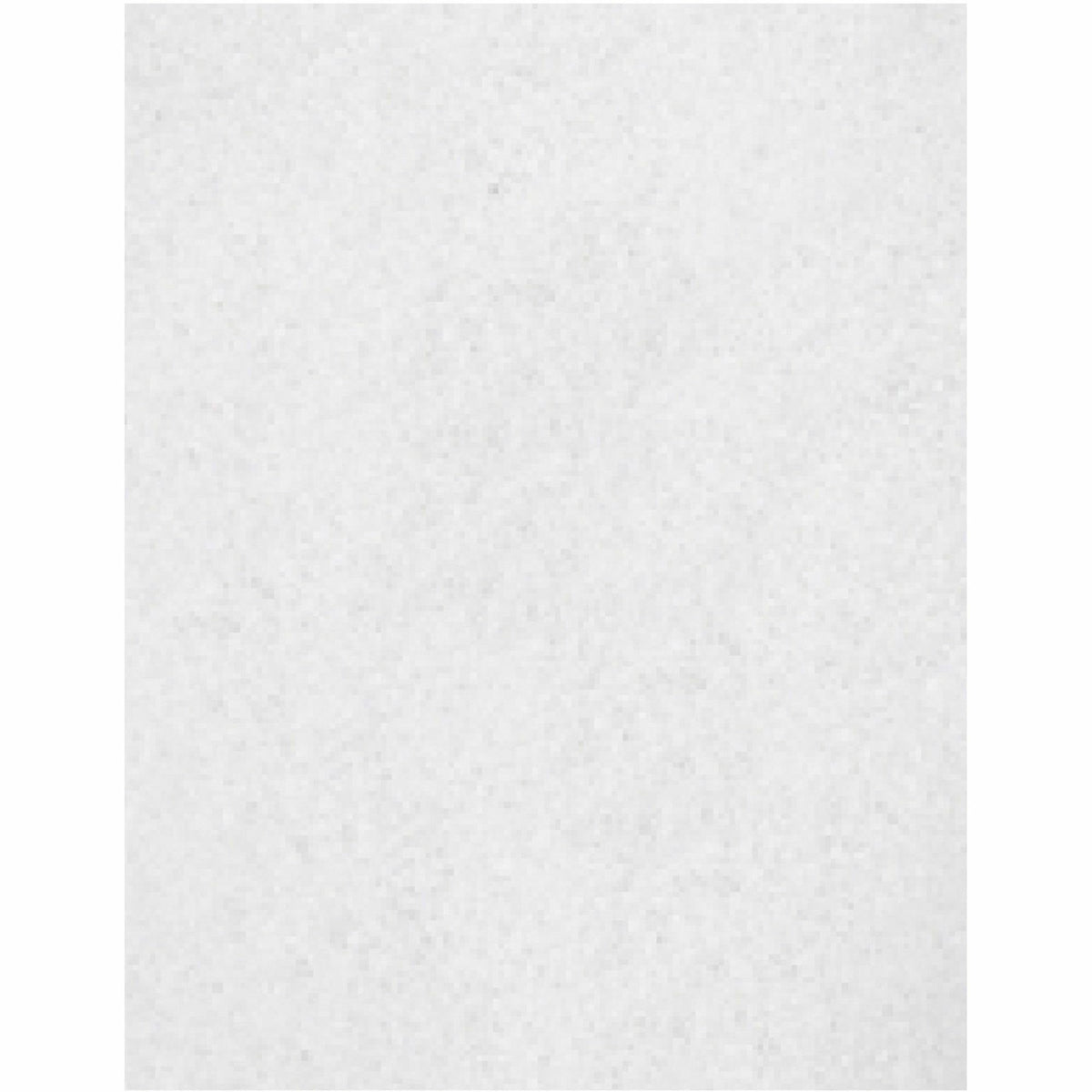 Genuine Joe Polishing Floor Pad - 14" Width20" Length - Polishing, Floor - 175 rpm to 350 rpm Speed Supported - Durable, Long Lasting, Non-abrasive - Fiber, Resin - White - 5 / Carton