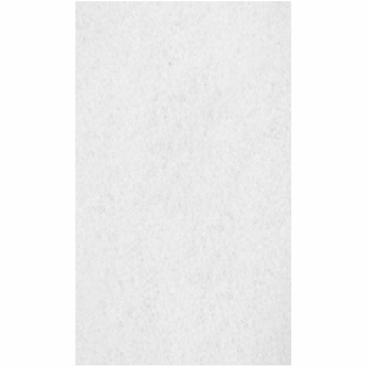 Genuine Joe Polishing Floor Pad - 14" Width28" Length - Polishing, Floor - 175 rpm to 350 rpm Speed Supported - Durable, Long Lasting, Non-abrasive - Fiber, Resin - White - 5 / Carton