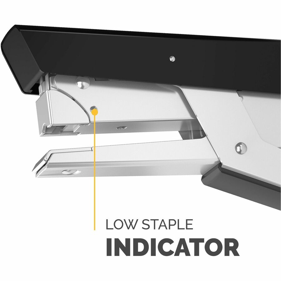 Fellowes LX890 Handheld Plier Stapler - Staples Upto 40 Sheet - Staple Size: 0.25" , 0.31" - Black - Metal - 1 Each