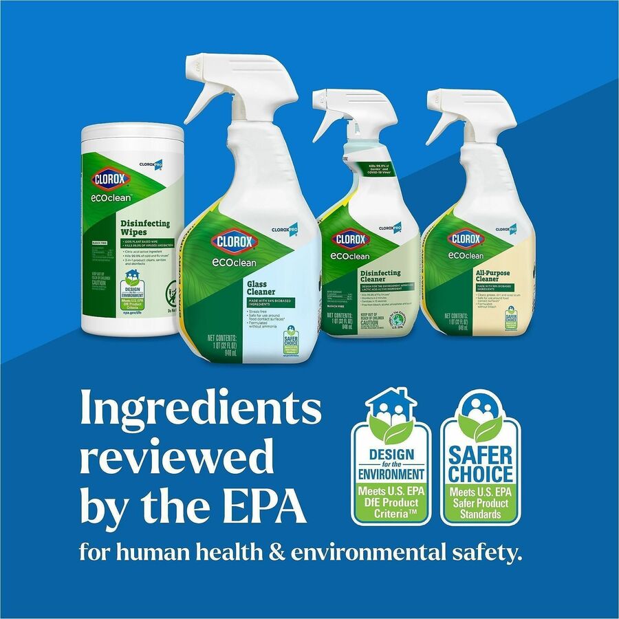 CloroxPro™ EcoClean Glass Cleaner Spray - Alternate-Image9