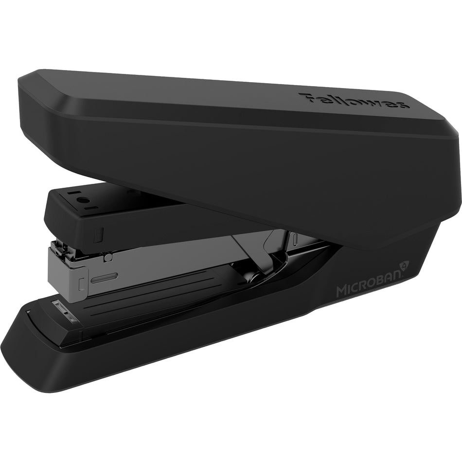 Fellowes EasyPress Full Strip Stapler - Staples Upto 40 Sheet - Holds Upto 210 Staple - Full Strip - Staple Size: 0.25" - Black - 1 Each