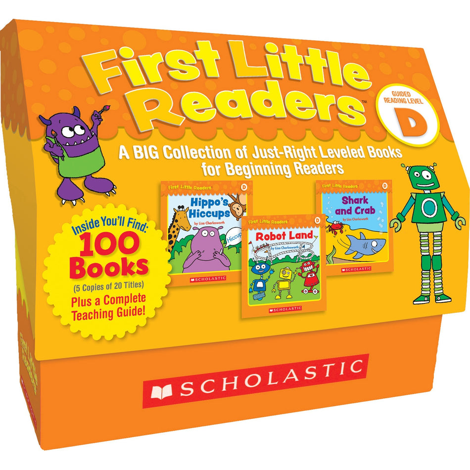 Scholastic First Little Readers Books Set Printed Book - Book - Grade Pre K-2 - 5 Copies of 20 Titles/Set