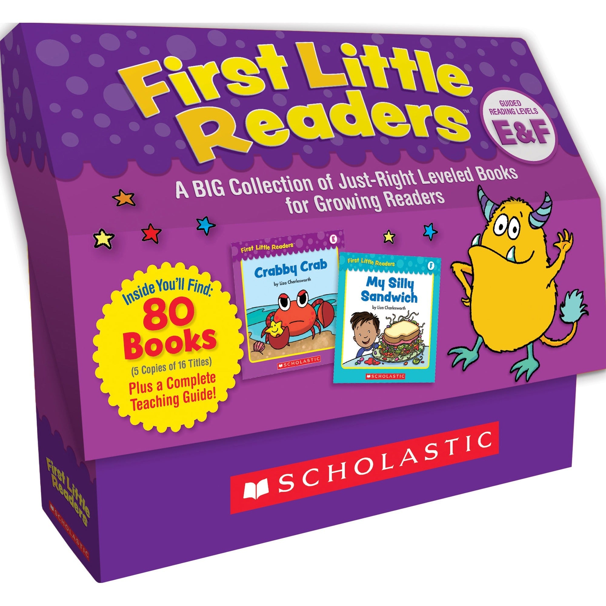 Scholastic First Little Readers Books Set Printed Book - Book - Grade Pre K-2 - 5 Copies of 16 Titles/Set