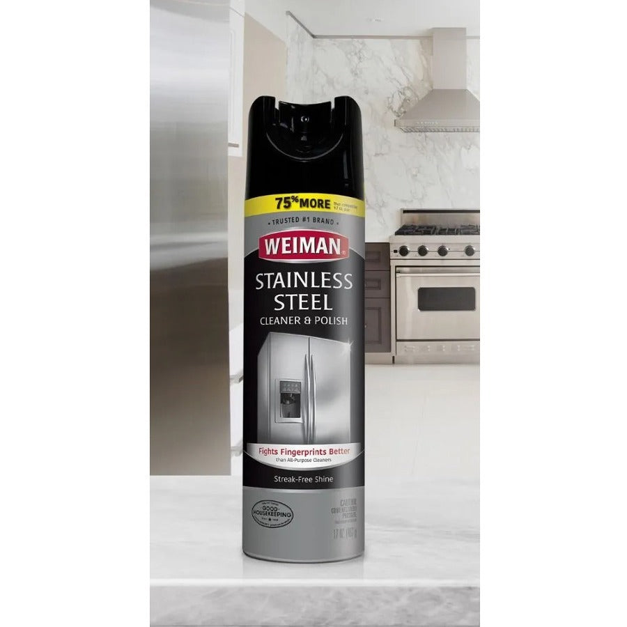 Weiman Stainless Steel Cleaner/Polish - Alternate-Image2
