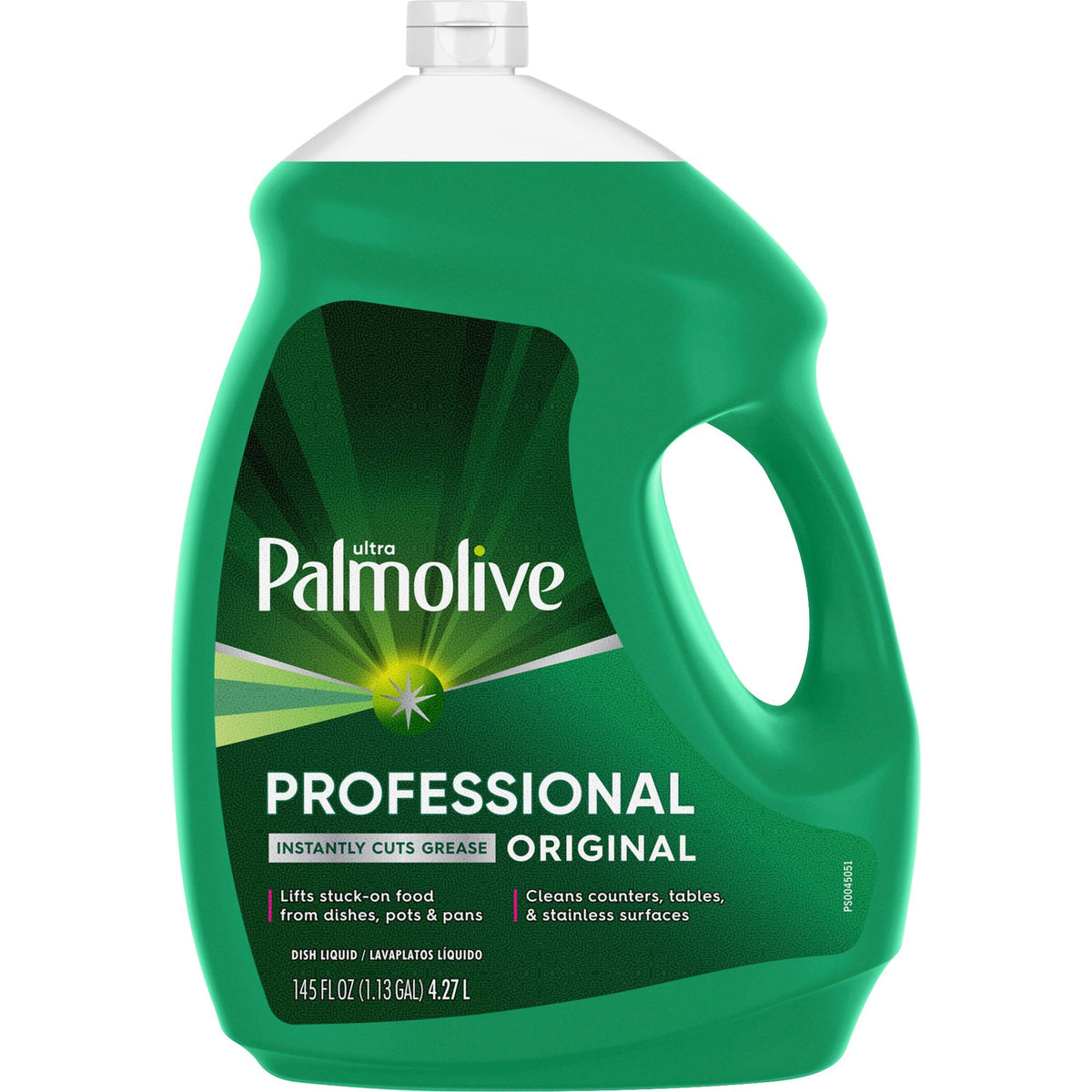 Palmolive Professional Original Liquid Dish Soap - 145 fl oz (4.5 quart) - pH Balanced, Phosphate-free, Paraben-free, Eco-friendly - Green - 1 Each
