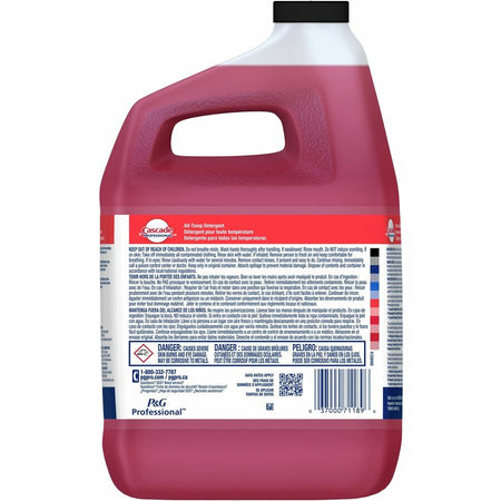 Cascade Professional All-Temp Detergent - Rear