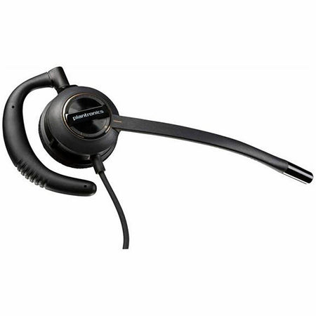 Poly EncorePro HW530 Quick Disconnect Headset - Mono - Mini-phone (3.5mm) - Wired - 20 Hz to 16 kHz - On-ear - Monaural - Ear-cup - 2.92 ft Cable - Omni-directional, Noise Cancelling Microphone - Black