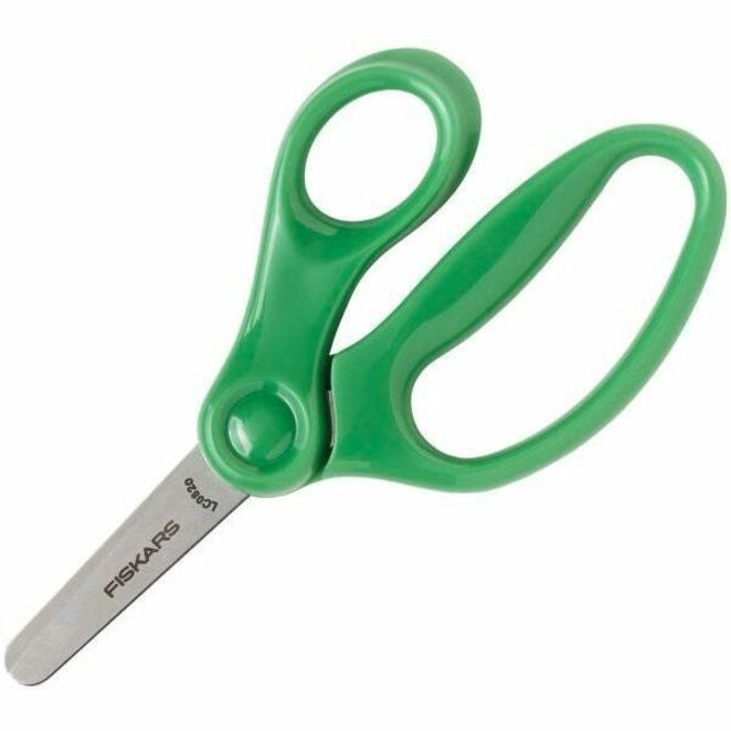 Fiskars 5" Blunt-tip Kids Scissors - Child - Left/Right - Stainless Steel Safety Edge Blade - Blunted Tip - Assorted - 1 Each