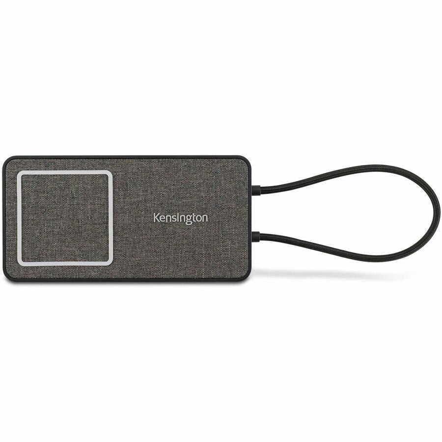 Kensington USB-C Dual 4K Portable Mobile Dock - for Smartphone, Tablet, Notebook, Monitor - USB Type C - 2 Displays Supported - 4K - 3840 x 2160 - USB Type-C - Network (RJ-45) - HDMI - Black - Wired - Ethernet - 85W - Portable