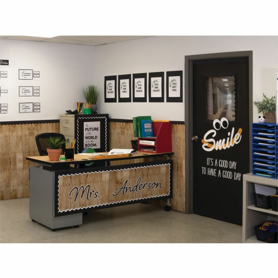 Fadeless Bulletin Board Paper Rolls - Classroom, Door, File Cabinet, School, Home, Office Project, Display, Table Skirting, Party, Decoration - 48" Width x 50 ft Length - Natural - Paper - 1 Roll