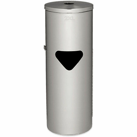 2XL Stainless Steel Stand Wiper Dispenser - Stainless Steel - Stainless Steel - Refillable, Smudge Resistant, Hands-free - 1 Each