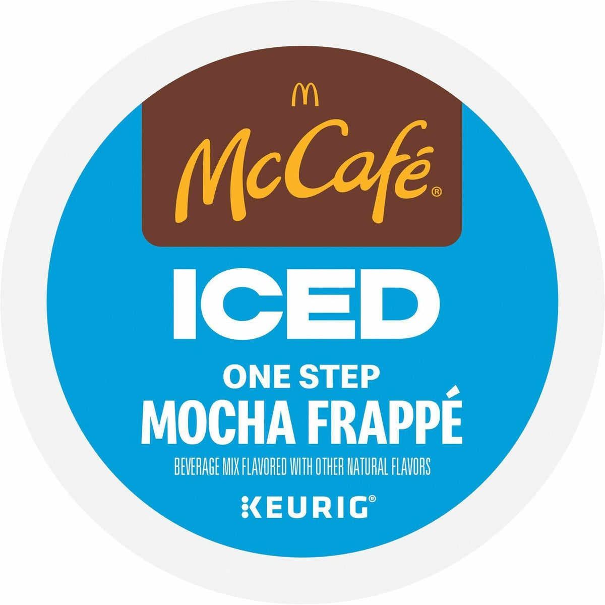 McCaf&eacute;® K-Cup Iced One-Step Mocha Frappe - Compatible with Keurig Brewer - Ice Coffee - Medium - K-Cup - Mocha Frapp&eacute; - 20 / Box