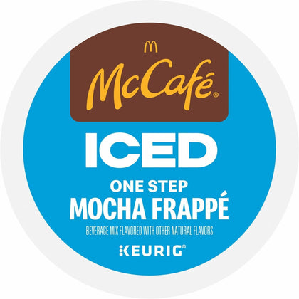 McCaf√©® K-Cup Iced Mocha Frappe: Keurig-Compatible Ice Coffee - Medium Roast - 20/Box