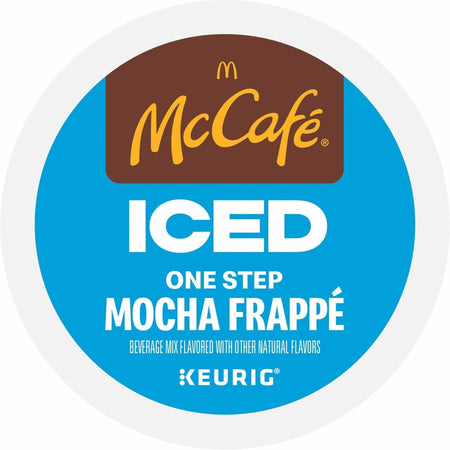 McCaf&eacute;® K-Cup Iced One-Step Mocha Frappe - Compatible with Keurig Brewer - Ice Coffee - Medium - K-Cup - Mocha Frapp&eacute; - 20 / Box