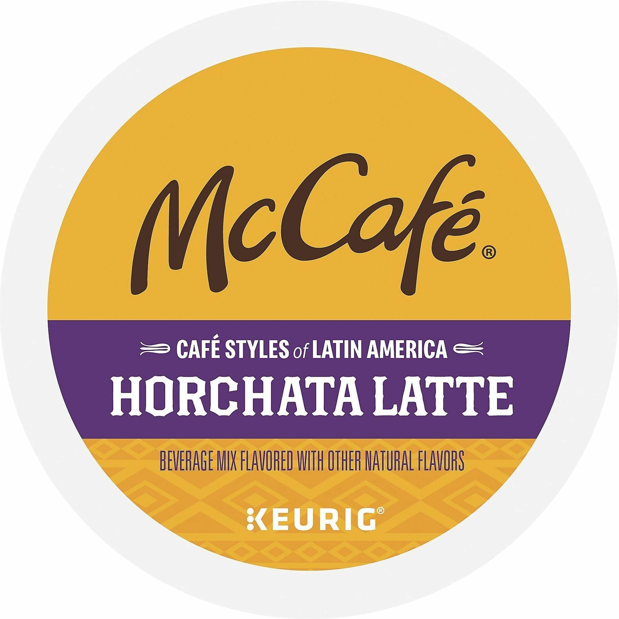 McCaf&eacute;® K-Cup Horchata Latte - Compatible with Keurig Brewer - Medium - K-Cup - Horchata Latte - 24 / Box