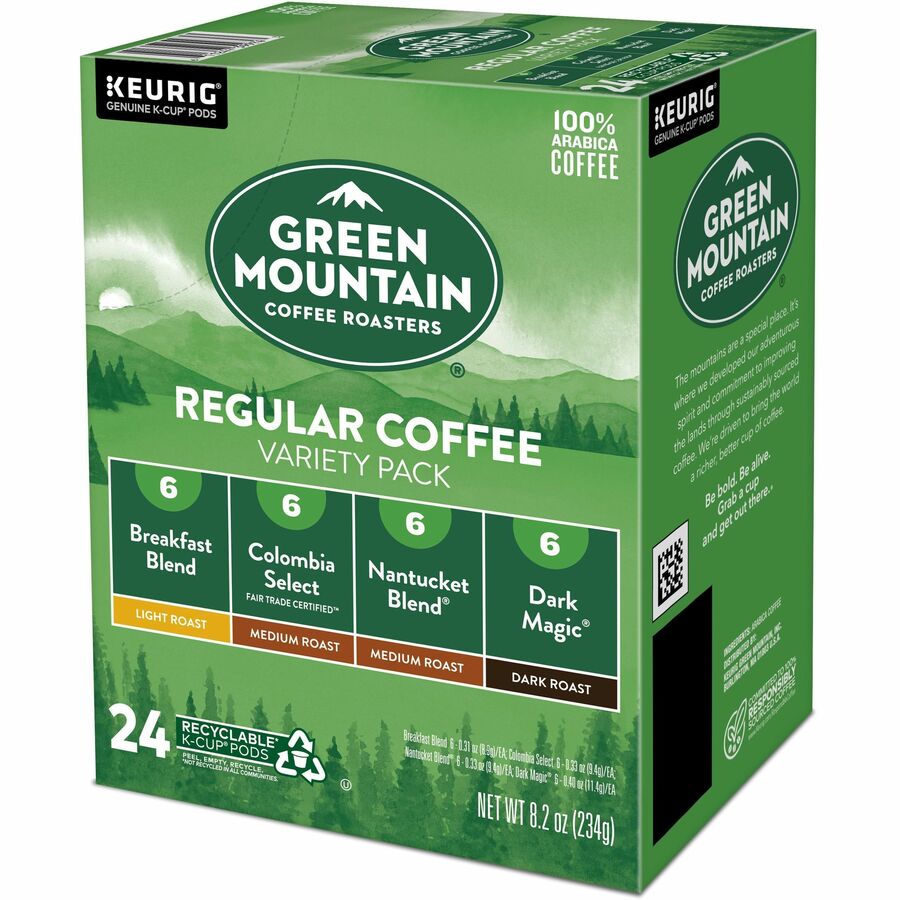 Green Mountain Coffee Roasters&reg; K-Cup Regular Coffee Variety Pack - Left