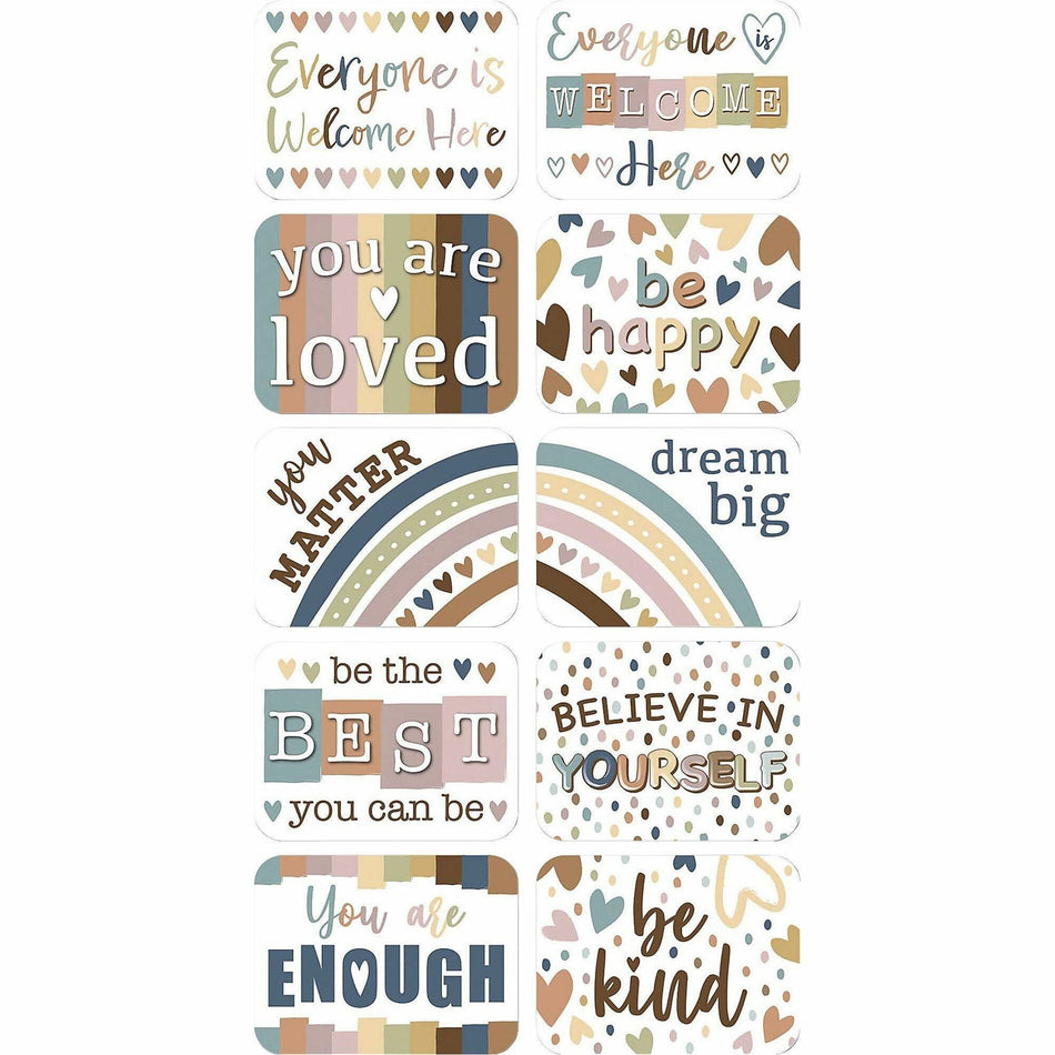 Ashley Nonmagnetic Mini Whiteboard Erasers - Non-magnetic - Multicolor - Foam - 10 Each