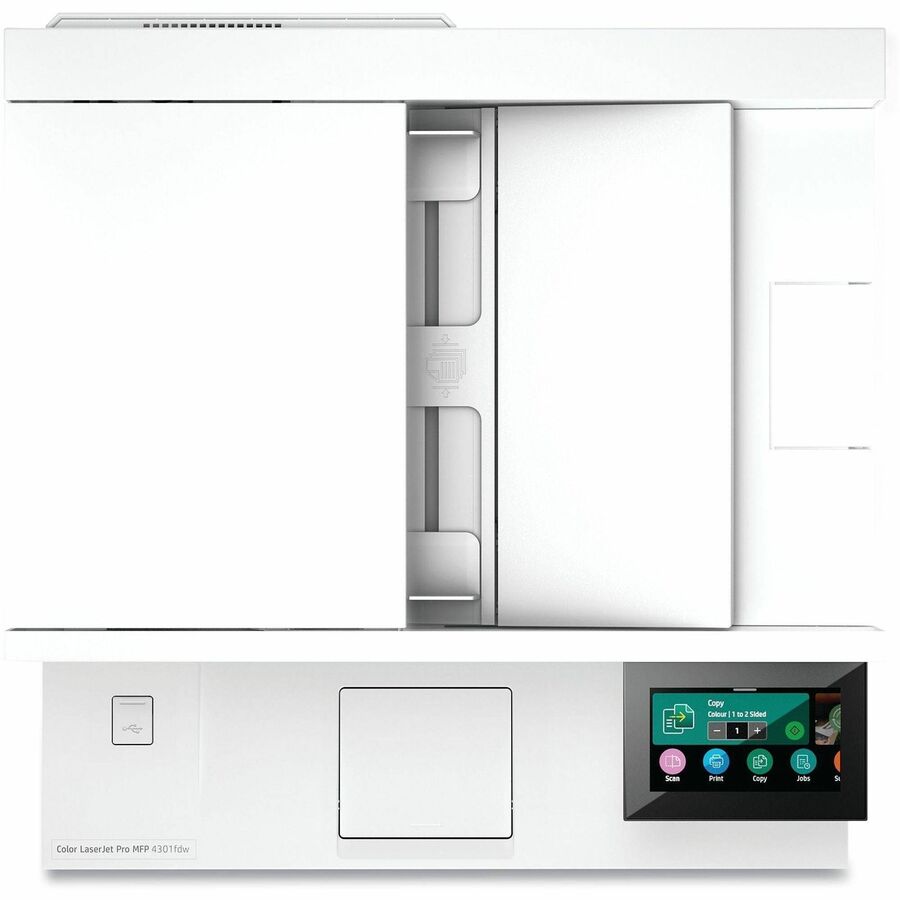 HP LaserJet Pro 4301fdw Wireless Laser Multifunction Printer - Color - Top