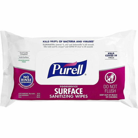 PURELL&reg; Foodservice Surface Sanitizing Wipes - Front