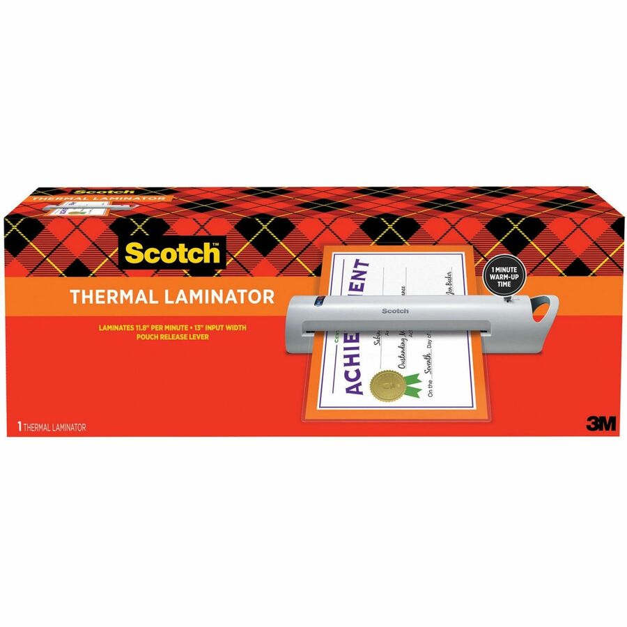 Scotch Advanced Thermal Laminator, 13" , TL1302 - Pouch - 5 mil Lamination Thickness