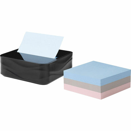 Post-it® Pop-up Note Wave Dispenser - Black 3’’ x - Adhesive Notes & Dispensers