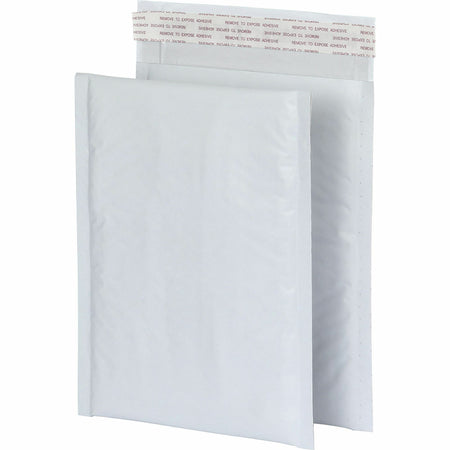 Quality Park Bubble Mailers - Bubble - 6" Width x 9" Length - Strip - White - Poly - 25 / Box