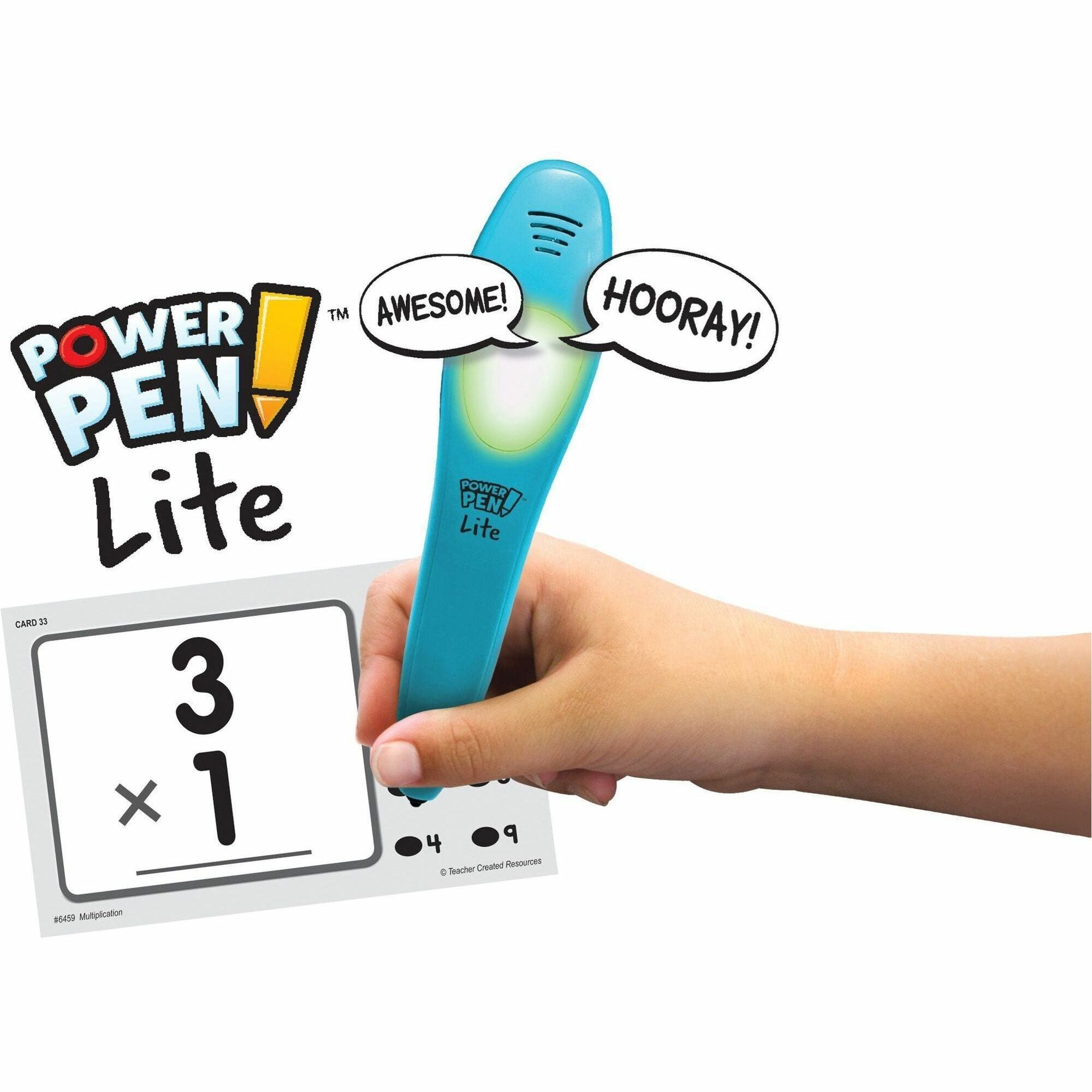 Teacher Created Resources Power Pen Lite - Theme/Subject: Learning - Skill Learning: Reading, Mathematics, Comprehension, Building, Visual, Audio Feedback, Motivation - 1 Each