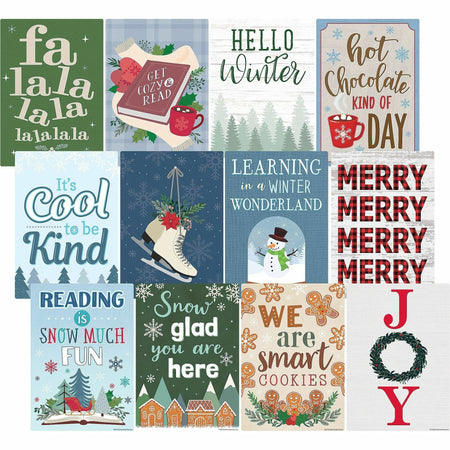 Teacher Created Resources Seasonal Classroom Posters - 11" Width x 15.8" Height - Multi