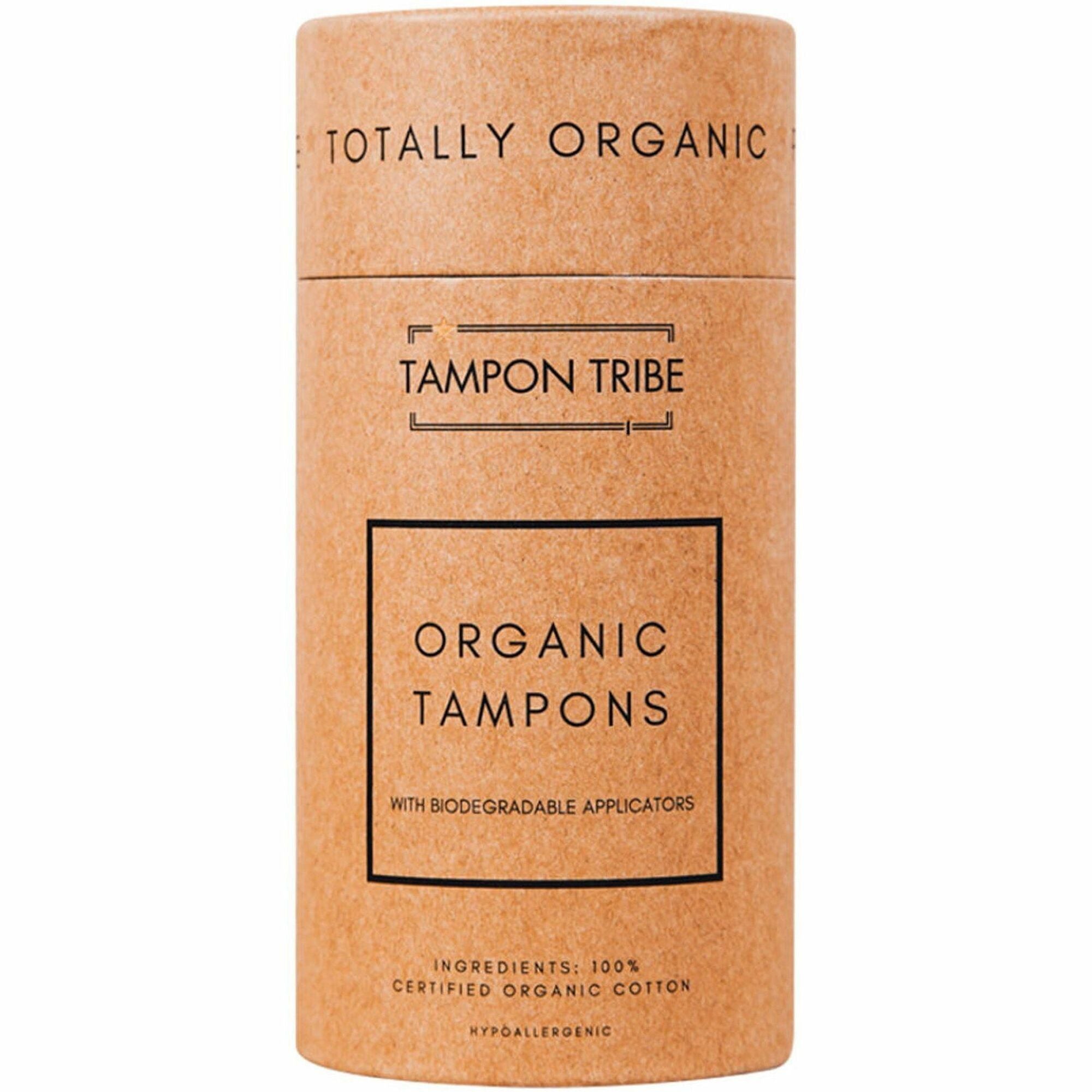 Tampon Tribe Tampon Tubes - Natural Brown - Paper - 6 / Carton