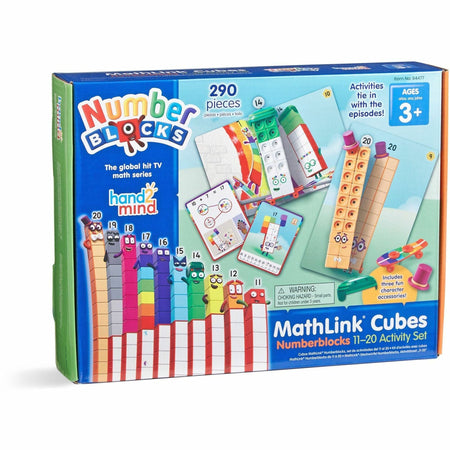 Learning Resources MathLinks Cubes Early Activity Set - Play Cube - Theme/Subject: Learning - 3 Year & Up - Multi