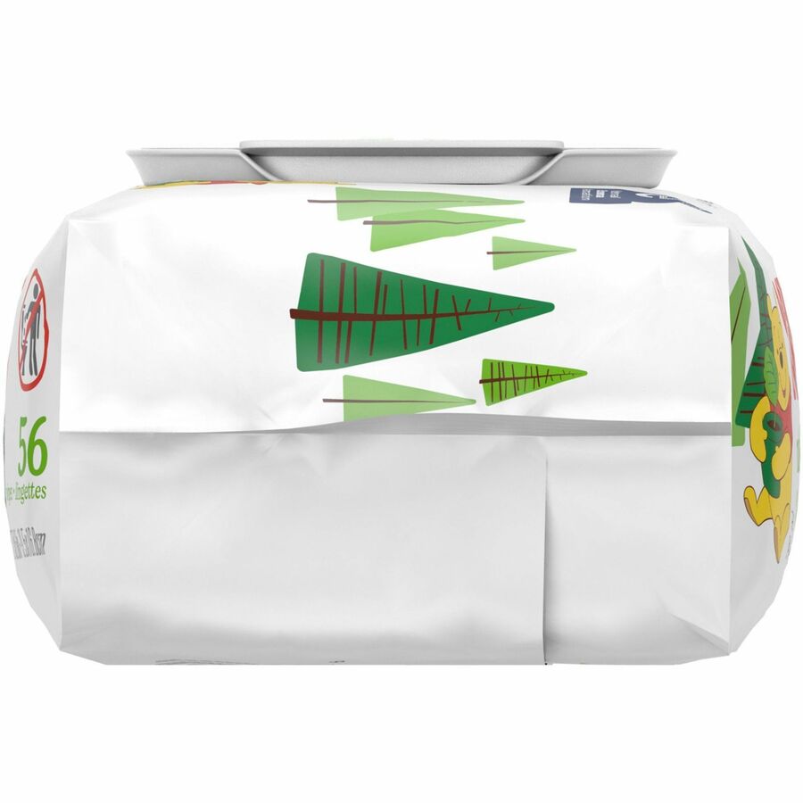 Huggies Natural Care Sensitive Baby Wipes - 6.60" Width x 7.70" Length - White - 56 Wipes/Soft Pack - 1 Each