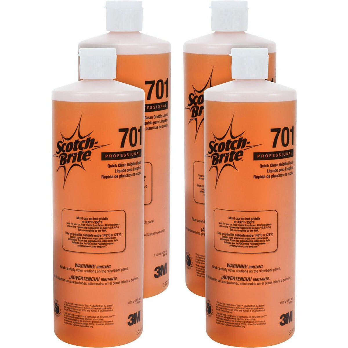 Scotch-Brite Quick Clean Griddle Liquid 701 - 2000