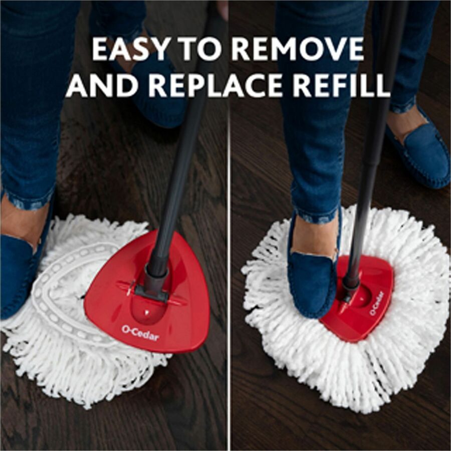 O-Cedar EasyWring Spin Mop & Bucket System - Alternate-Image2