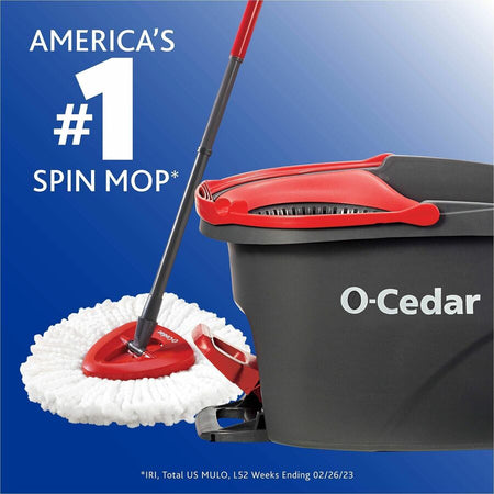 O-Cedar EasyWring Spin Mop & Bucket System - Top