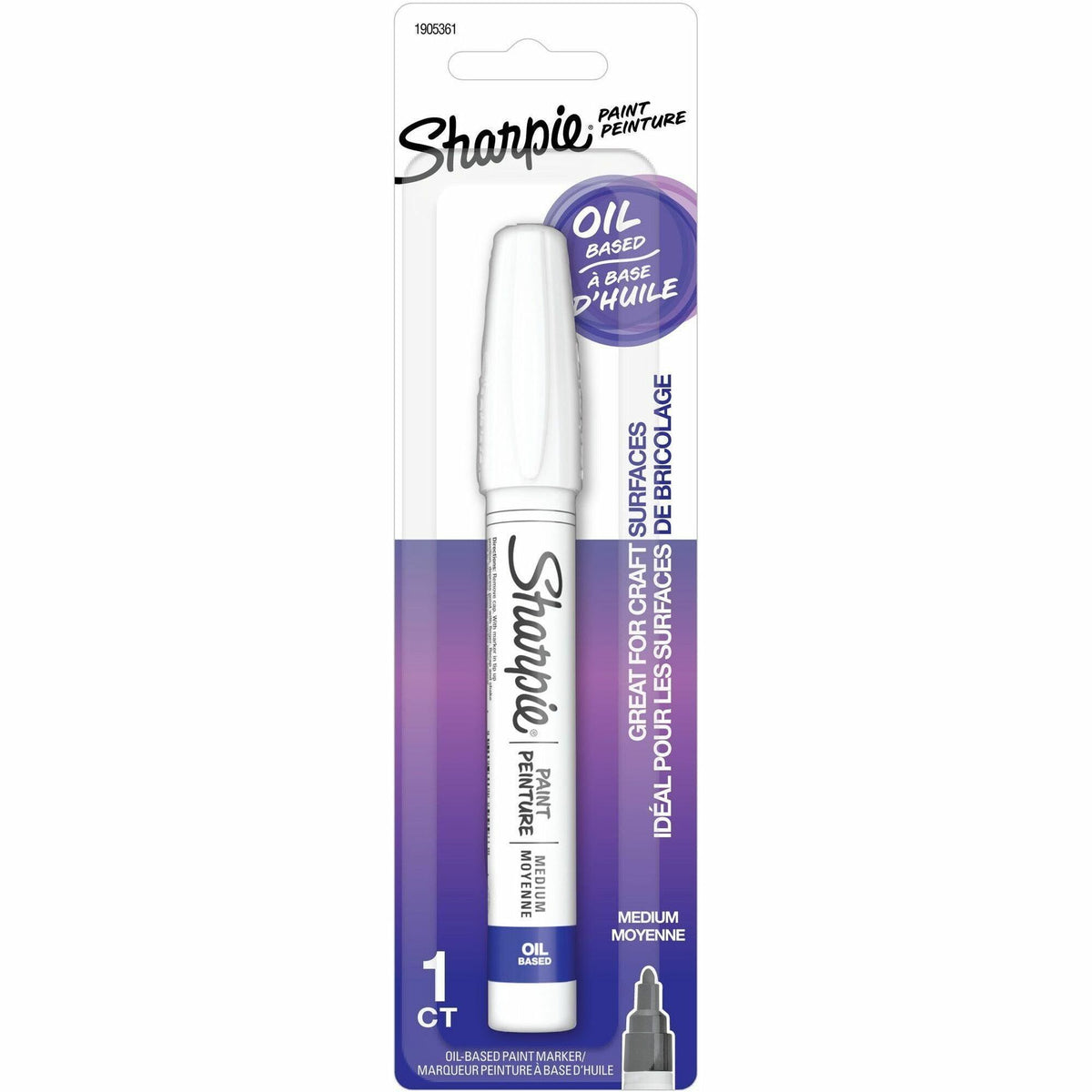 Sharpie Oil-Based Paint Markers - Medium Marker Point - 1 / Pack